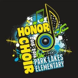 Honor Choir Shirt Design